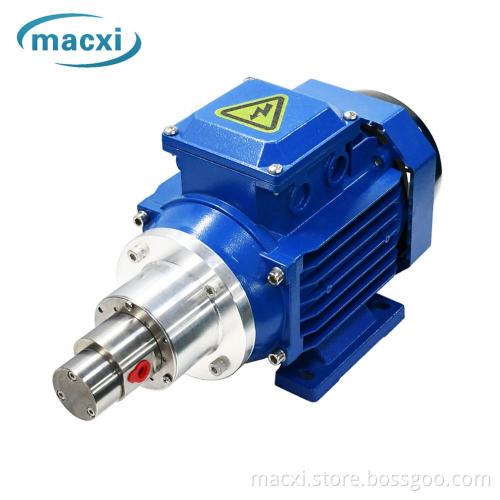 Highly accurate output micro magnetic gear dosing pump
